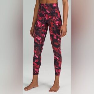 Lululemon Align High Rise Nulu Size 4 Intensity Pink Blossom Soft Gym Legging